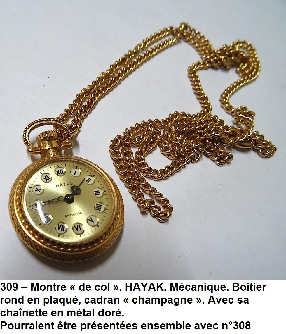 Montre de col HAYAK